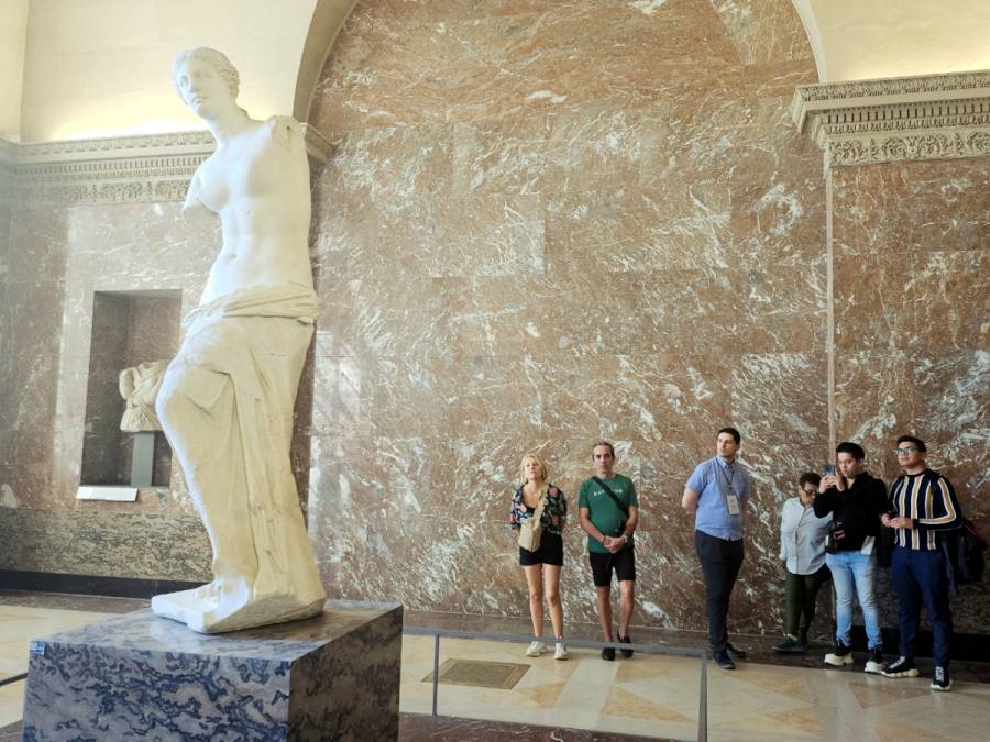 guide conférencier musée du louvre